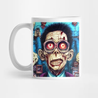 Zombie Monster Group Selfie Mug